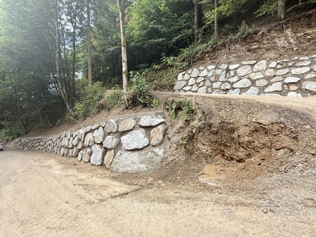 Rutnikov križ - Eberlova bajta - sanacija gozdne ceste (9)